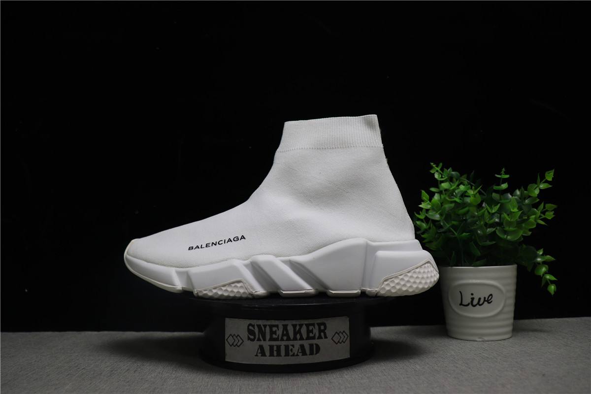 Balenciaga Speed Sock White