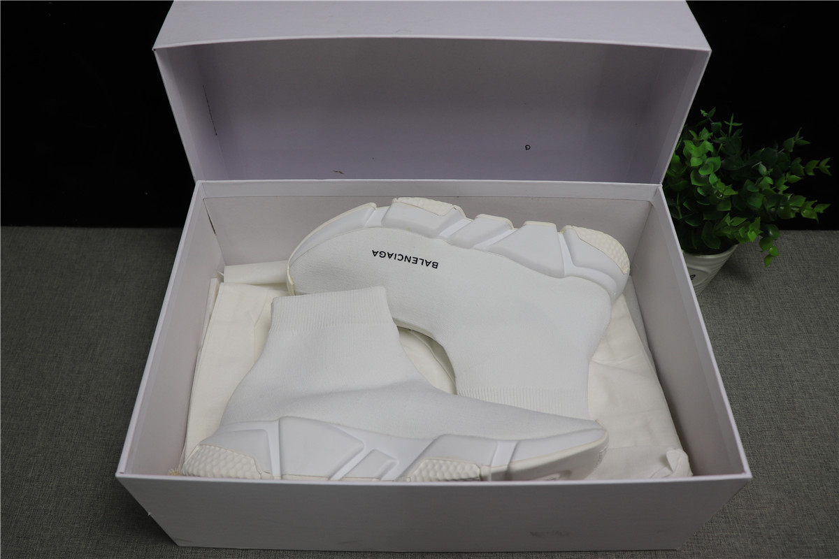 Balenciaga Speed Sock White