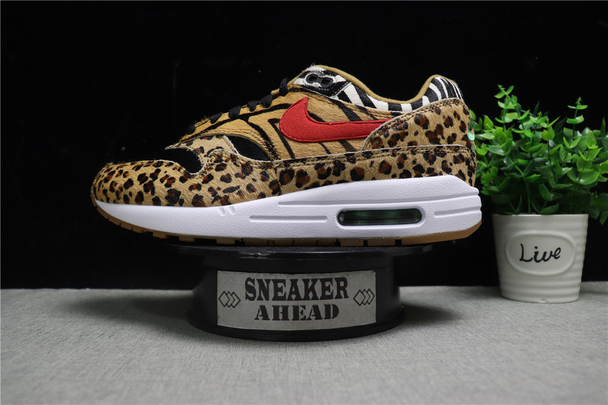 Air Max 1 Atmos Animal Pack 2.0 (2018 All Black Box)