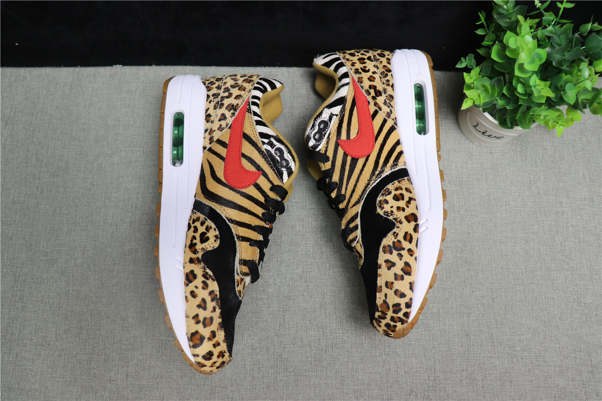 Air Max 1 Atmos Animal Pack 2.0 (2018 All Black Box)