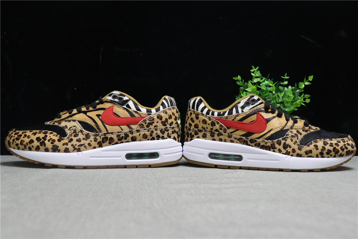 Air Max 1 Atmos Animal Pack 2.0 (2018 All Black Box)