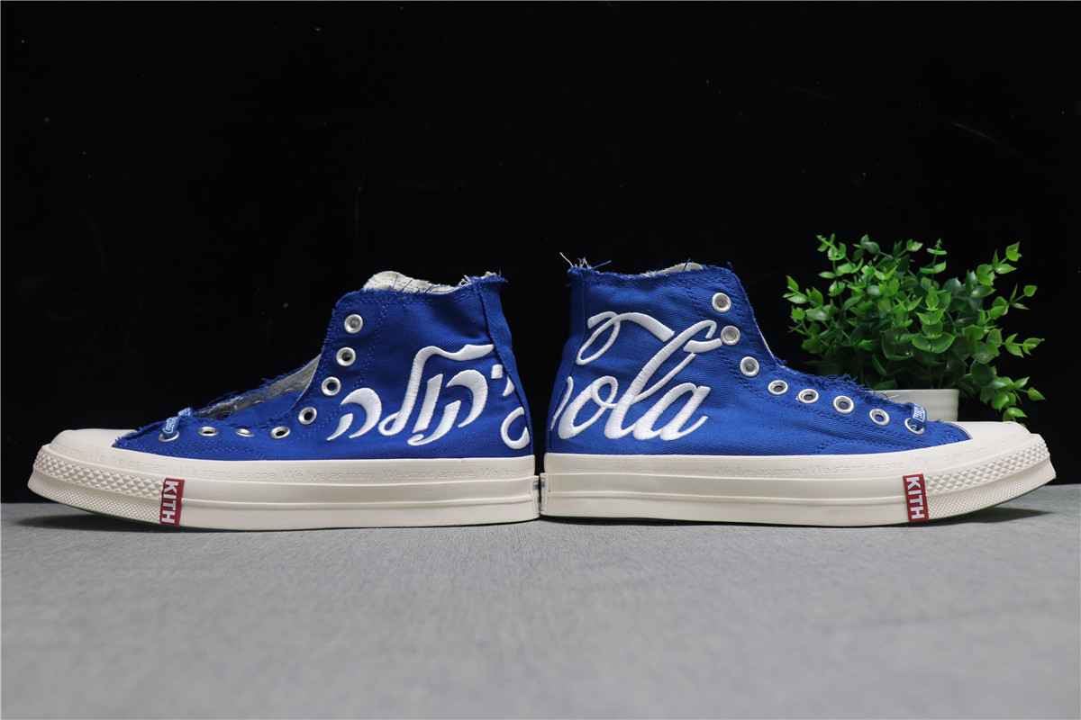 Converse Chuck Taylor All-star 70s Hi Kith X Coca Cola Blue