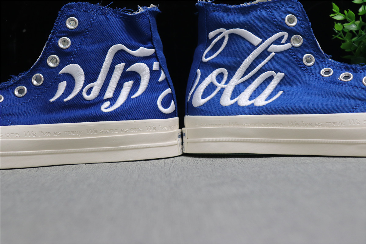 Converse Chuck Taylor All-star 70s Hi Kith X Coca Cola Blue