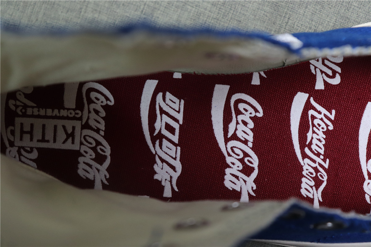 Converse Chuck Taylor All-star 70s Hi Kith X Coca Cola Blue