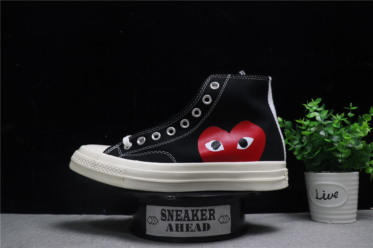 Converse Chuck Taylor All-star 70s Hi Cdg Play Black