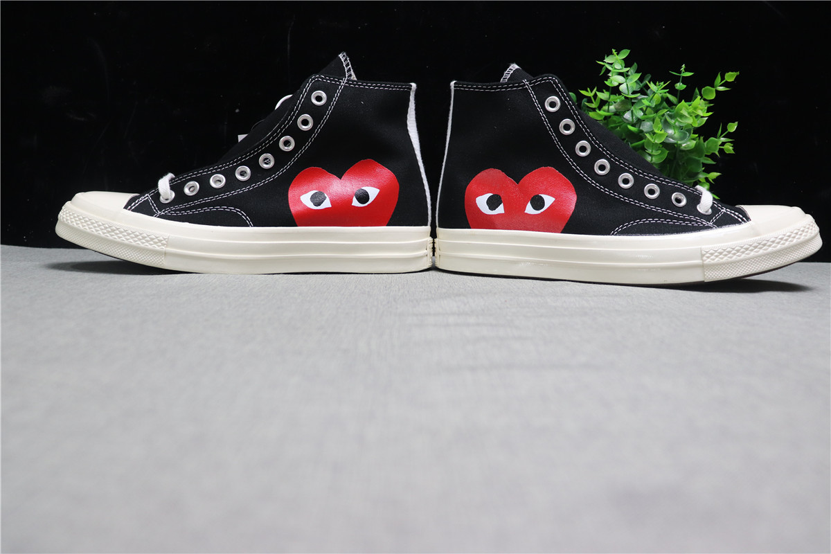Converse Chuck Taylor All-star 70s Hi Cdg Play Black