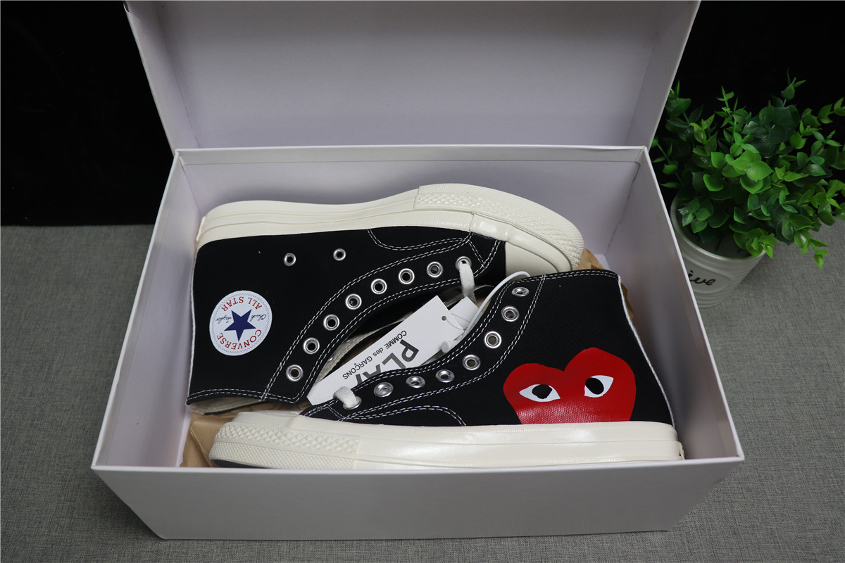 Converse Chuck Taylor All-star 70s Hi Cdg Play Black