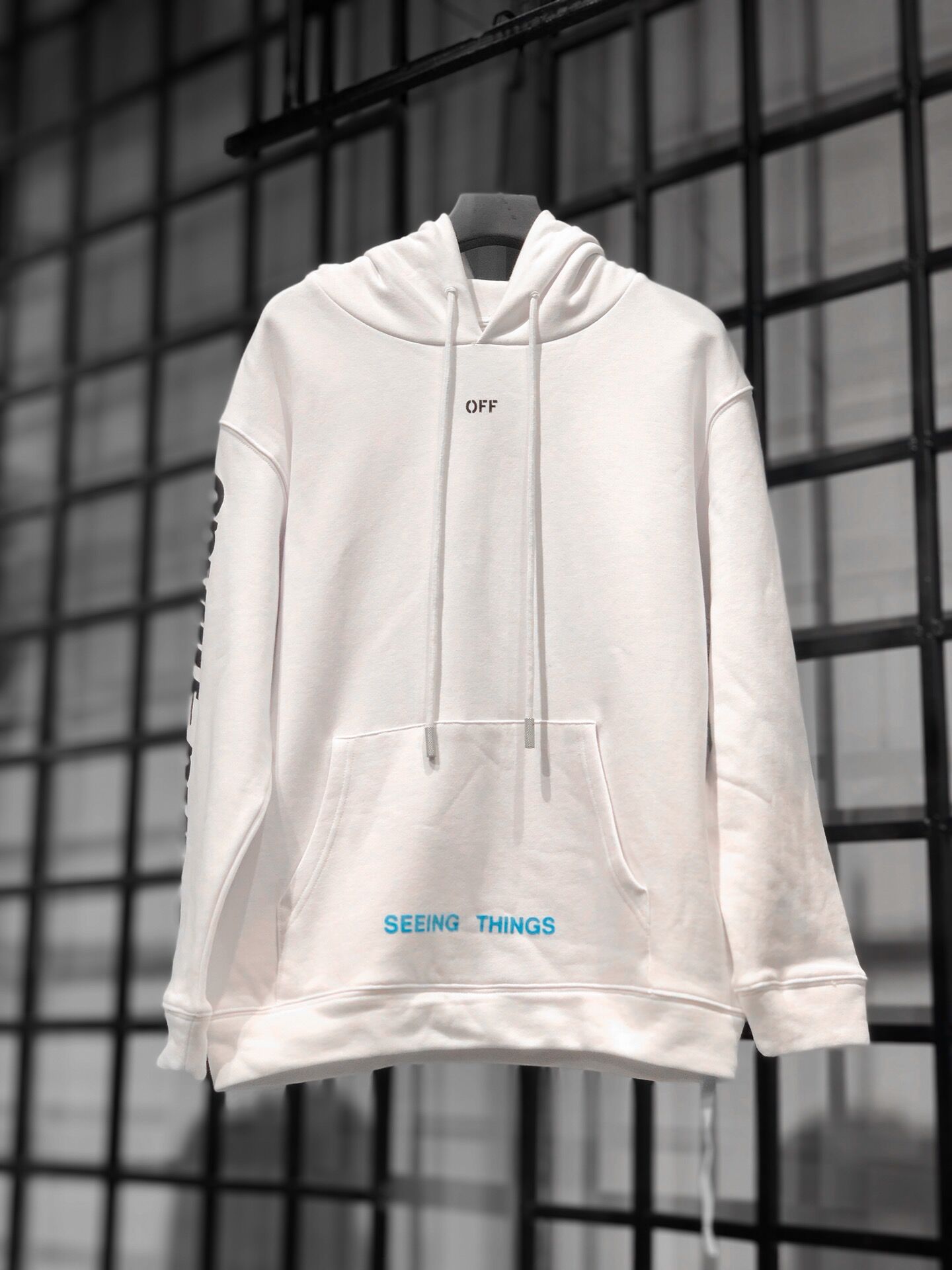 Off-white White 17ss Hoodie