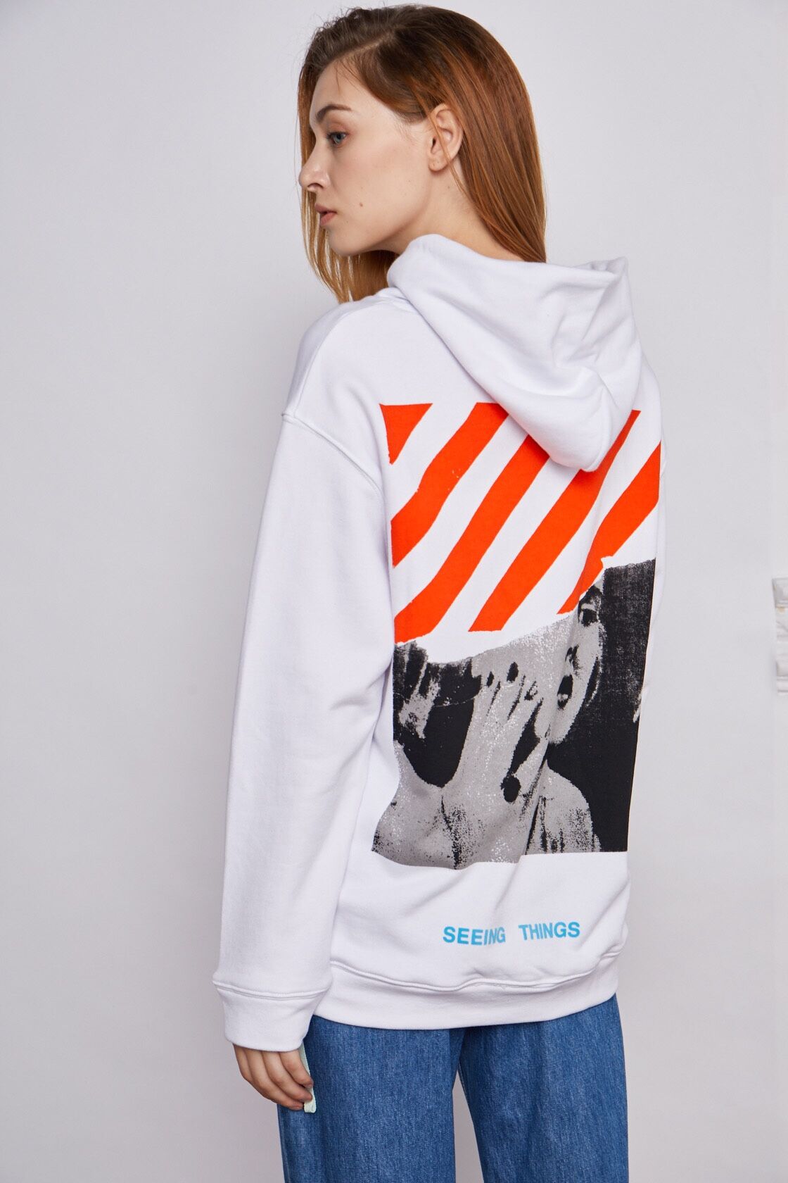 Off-white White 17ss Hoodie