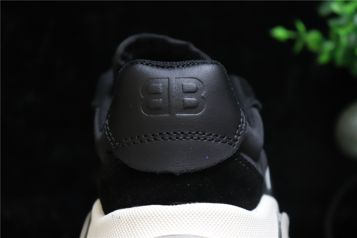 Balenciaga Triple S Trainer Sneakers Black White Grey