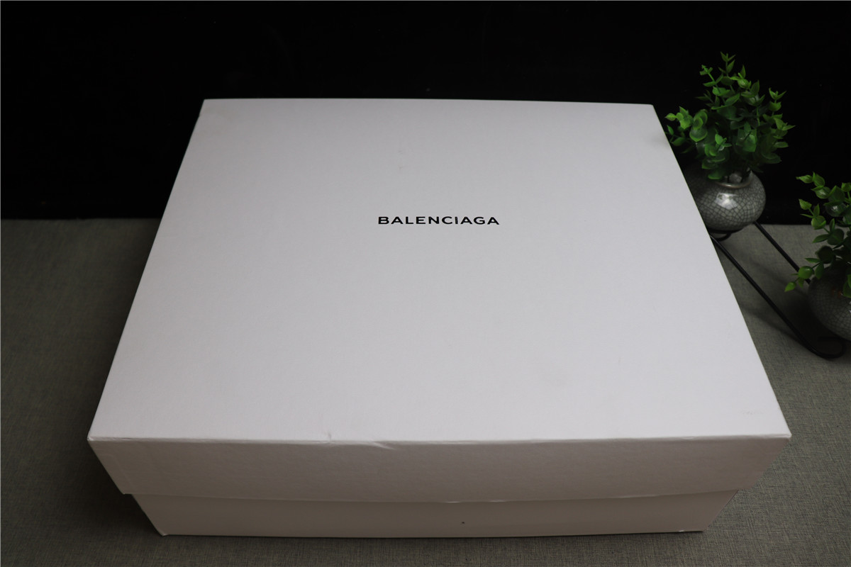 Balenciaga Triple S Trainer Sneakers Blue Orange
