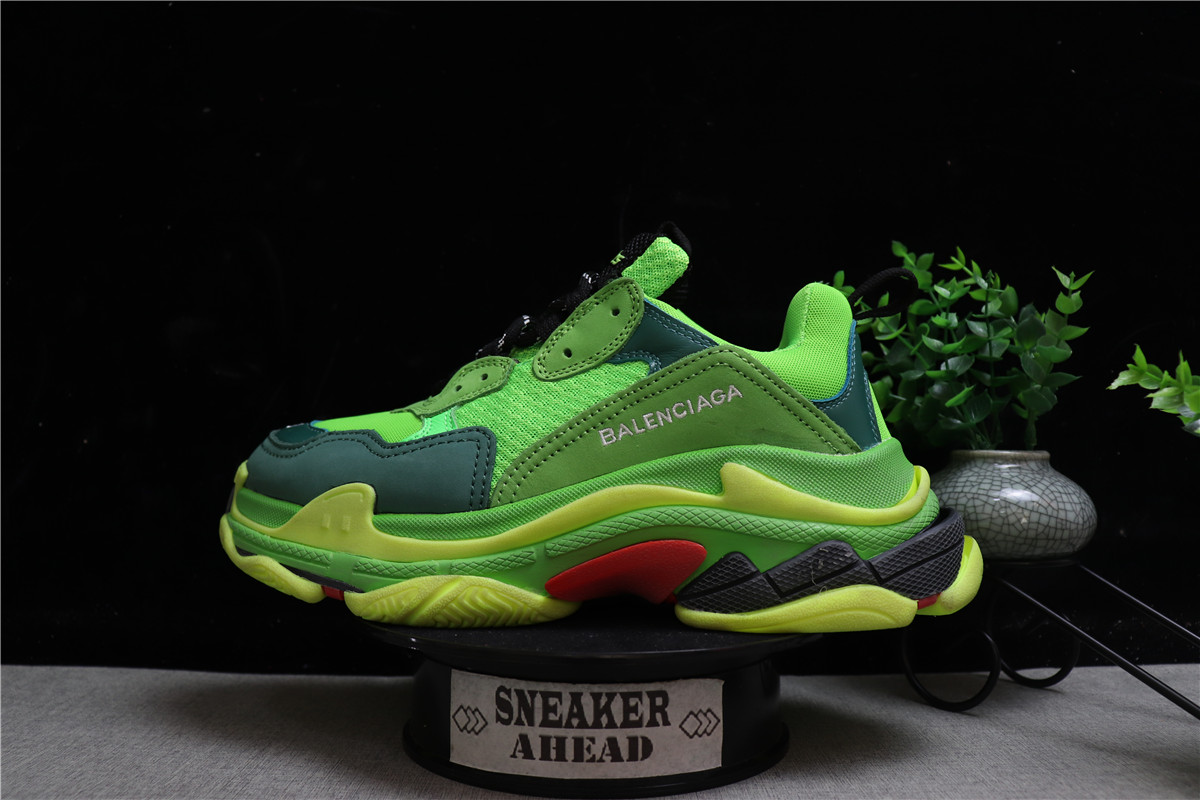 Belenciag Triple S Lime Green