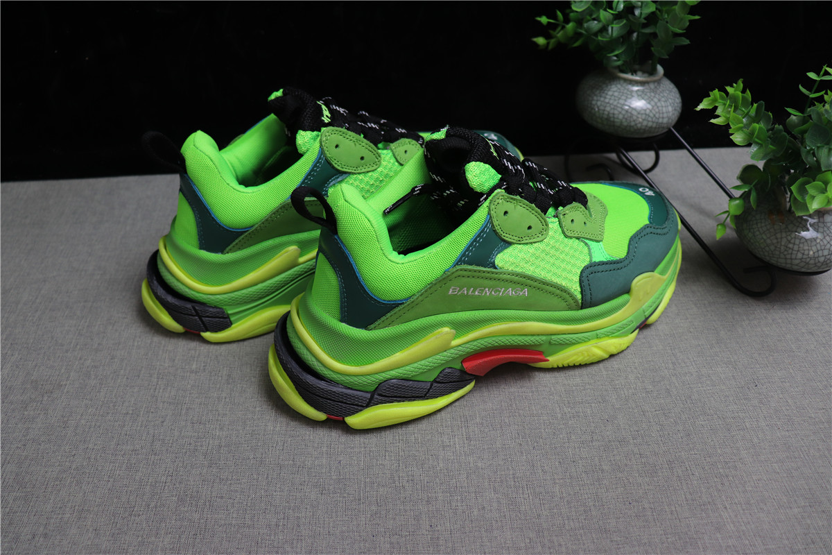 Belenciag Triple S Lime Green