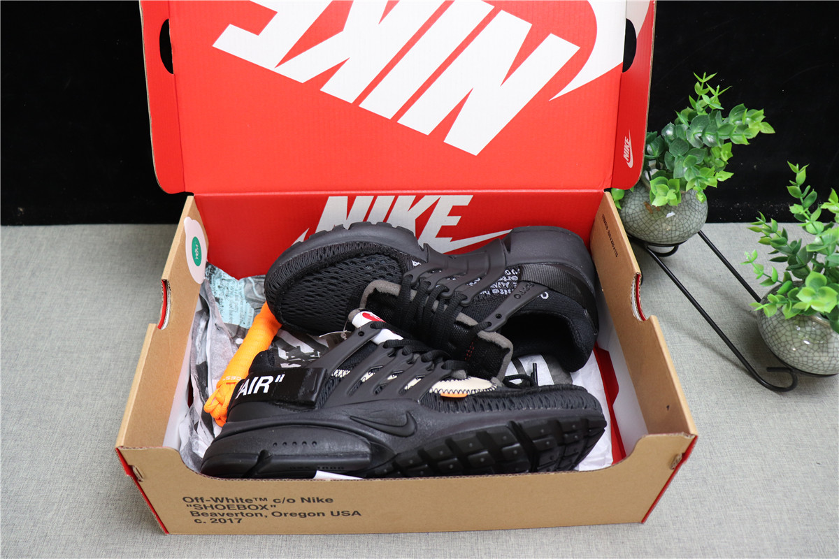 Latest Nike The 10 Air Presto Off White Black
