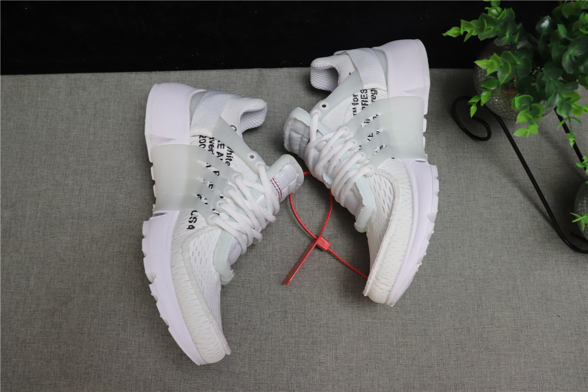 Latest Nike The 10 Air Presto Off White White
