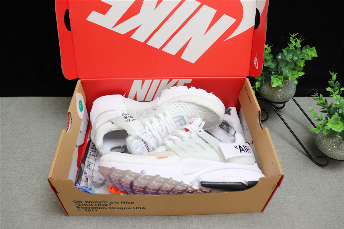 Latest Nike The 10 Air Presto Off White White