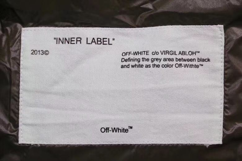 Off White Camouflage Coat
