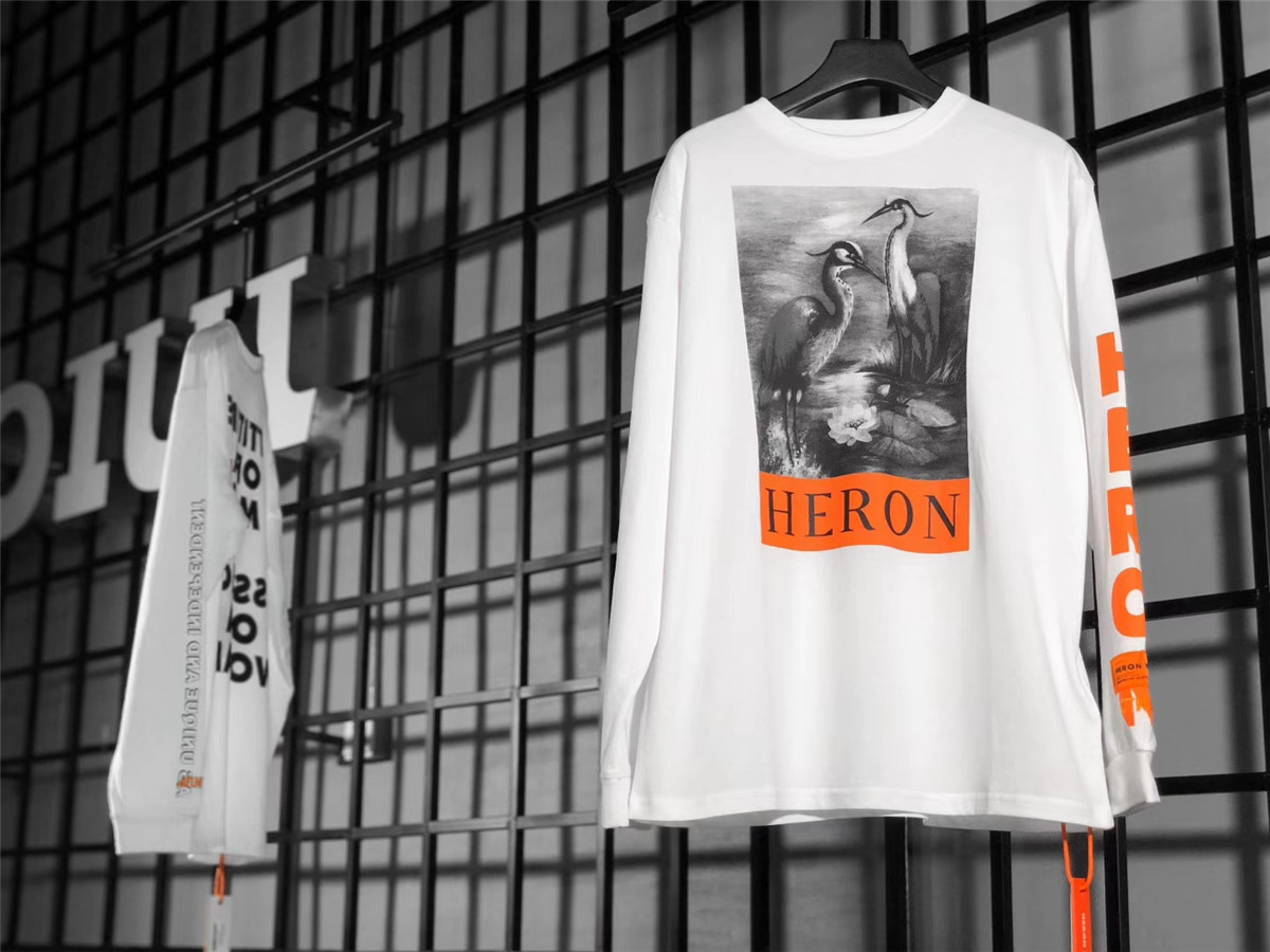 Off White Heron Preston White