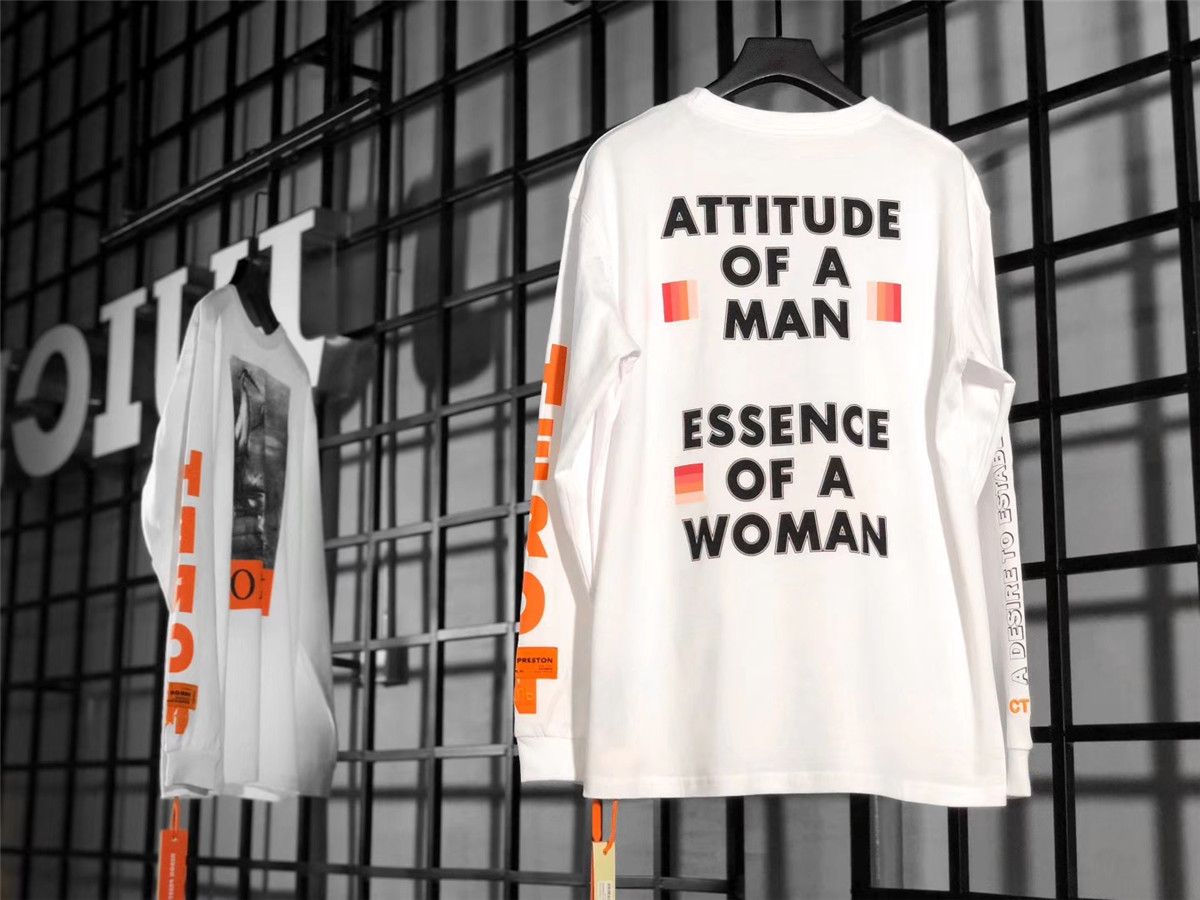 Off White Heron Preston White