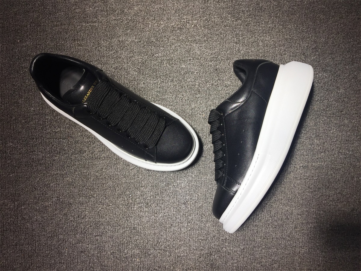 Alexander Mcqueen Sole Sneakers Black White