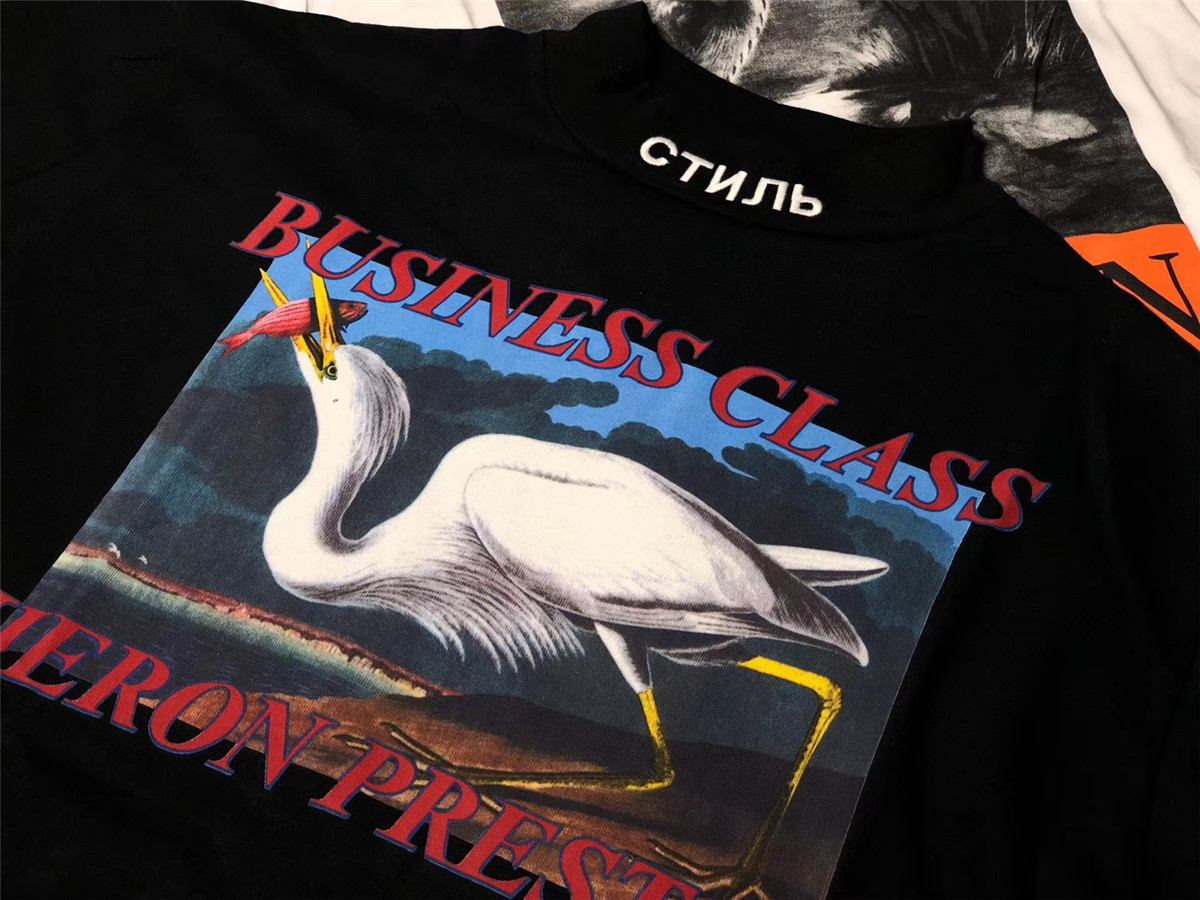 Off White Heron Preston Black