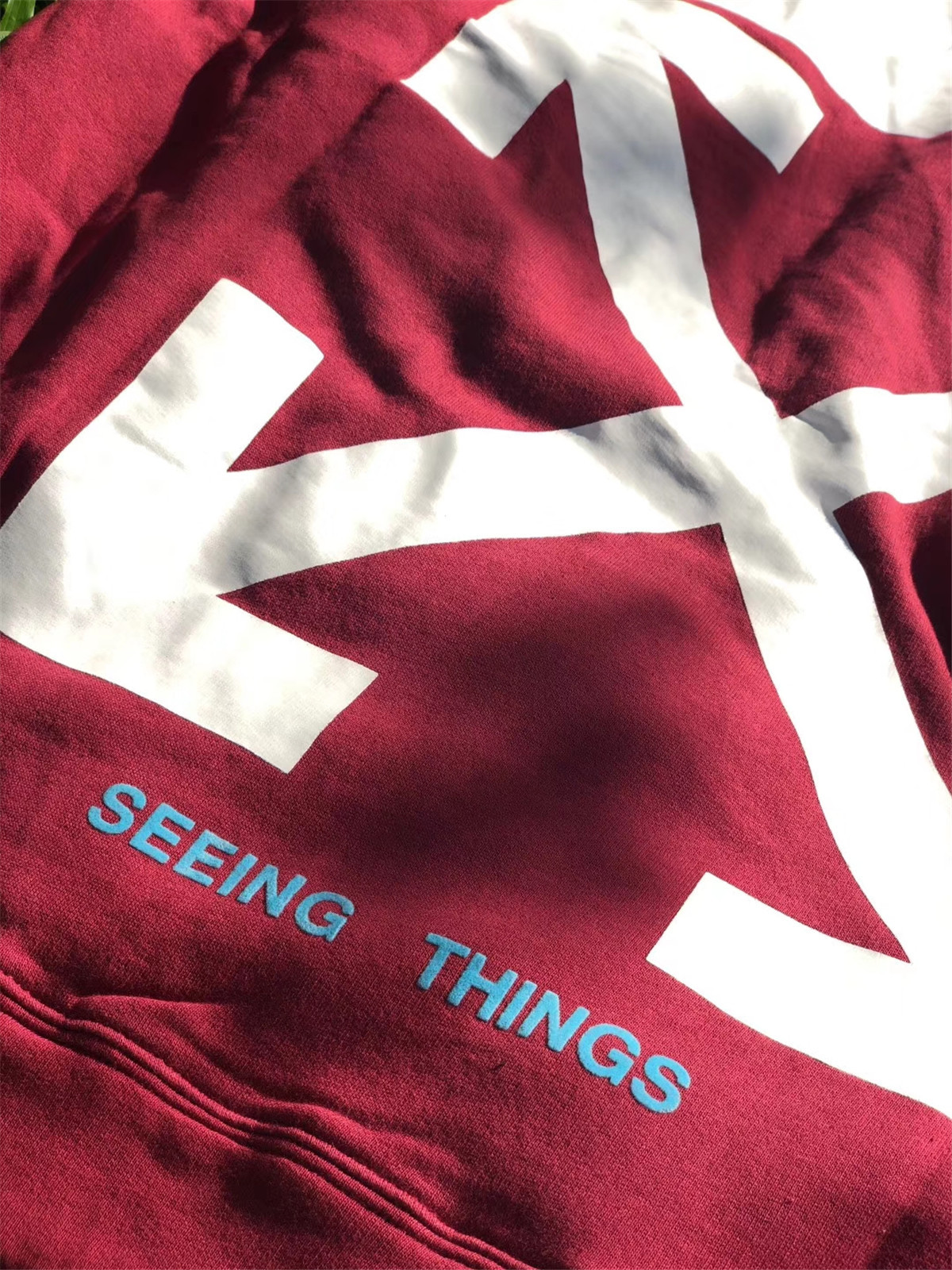 Off White 17fw Hoodie Red