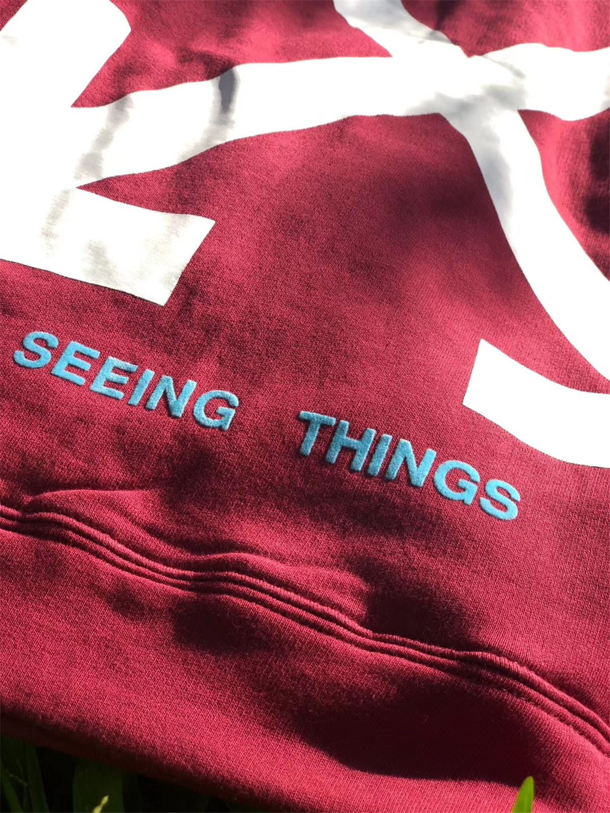Off White 17fw Hoodie Red
