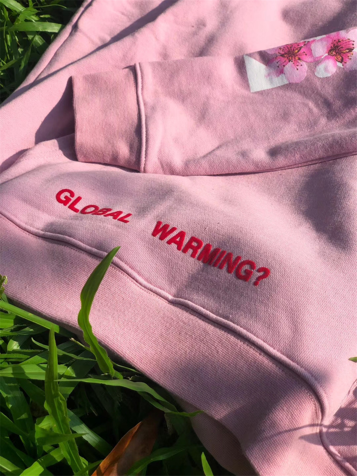 Off White OW Pink Long Sleeve