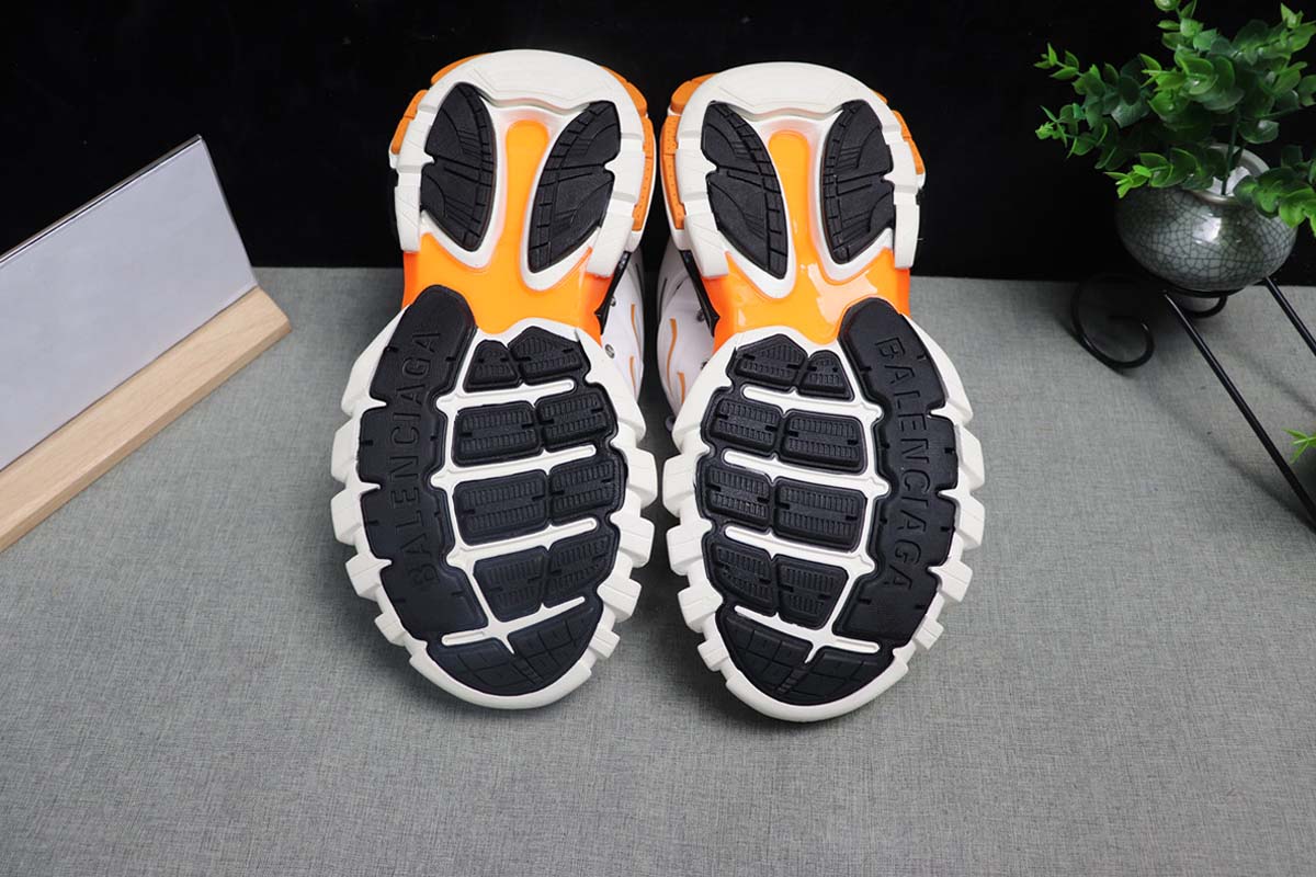 Belenciag Track White Orange