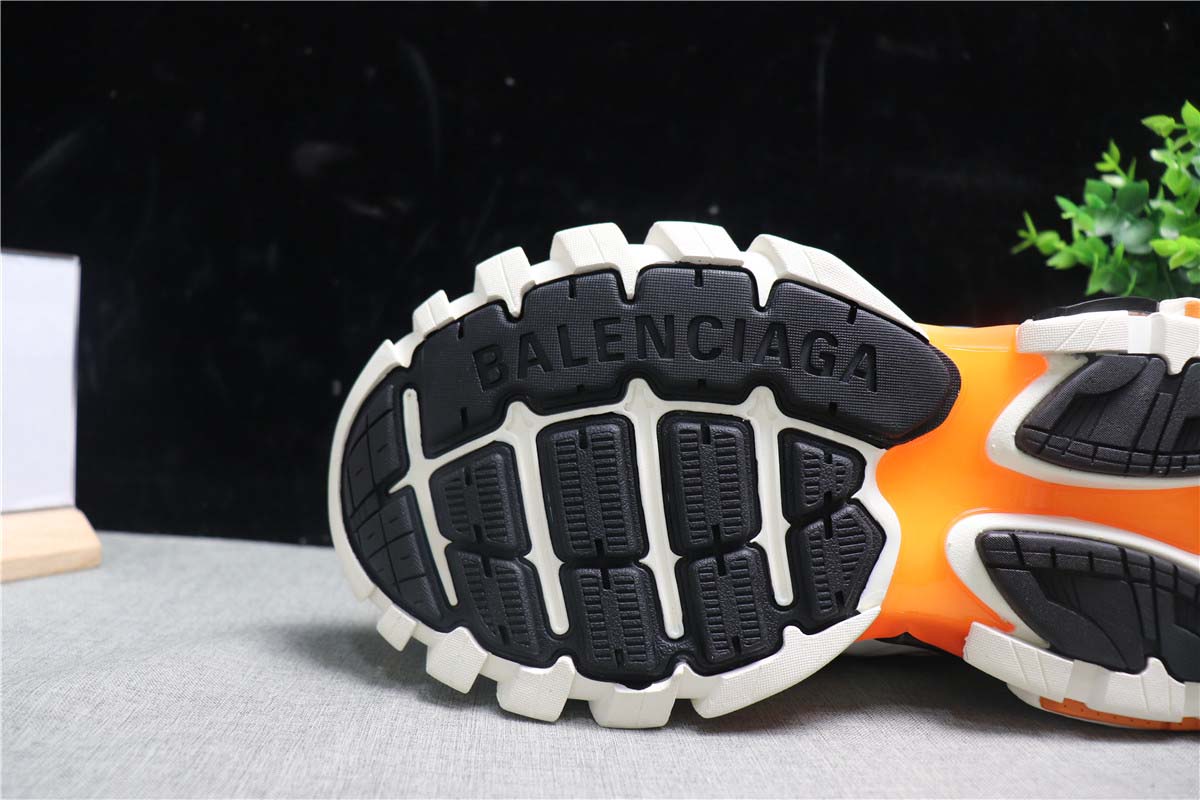 Belenciag Track White Orange