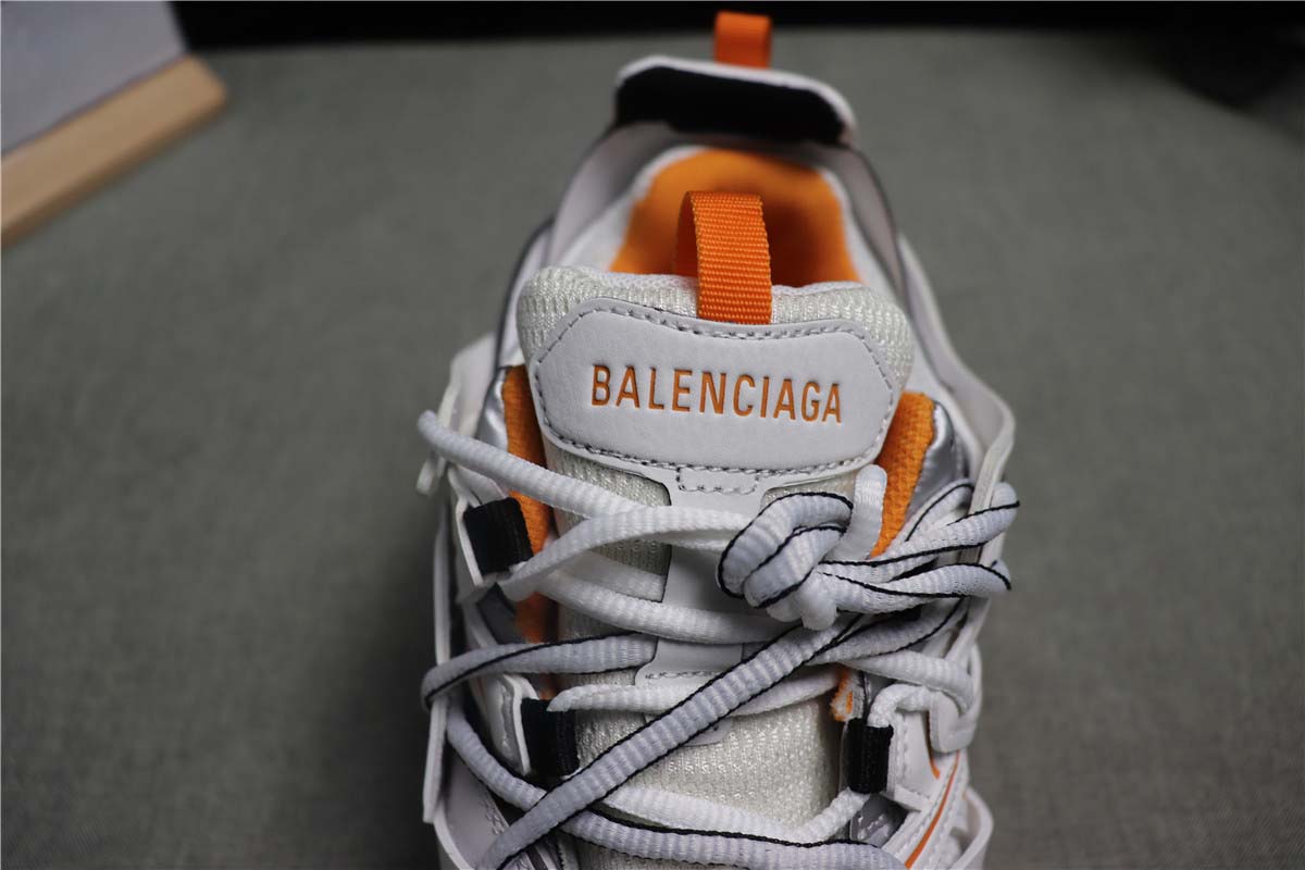 Belenciag Track White Orange