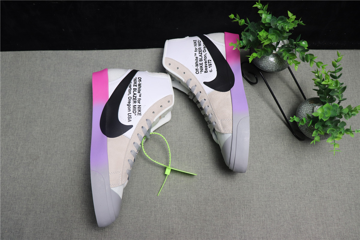 Nike Blazer Mid Off-white Wolf Grey Serena \"Queen\"