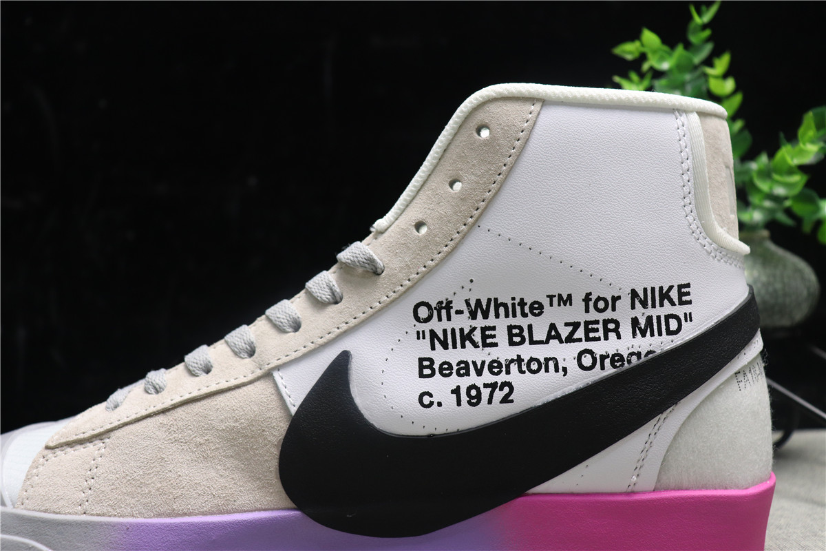 Nike Blazer Mid Off-white Wolf Grey Serena \"Queen\"