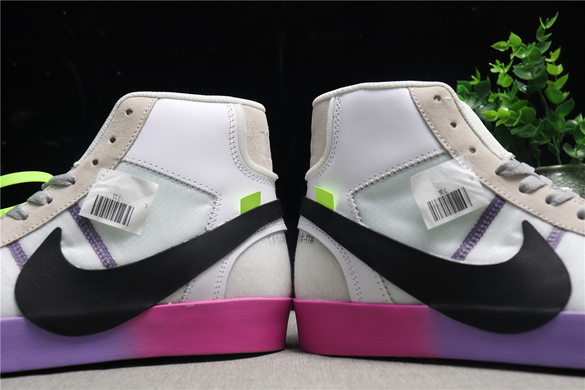 Nike Blazer Mid Off-white Wolf Grey Serena \"Queen\"