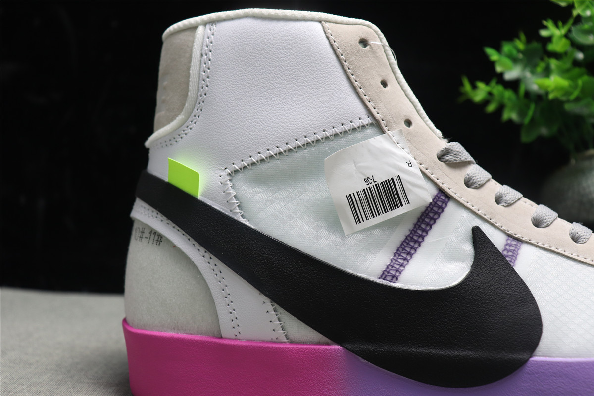 Nike Blazer Mid Off-white Wolf Grey Serena \"Queen\"