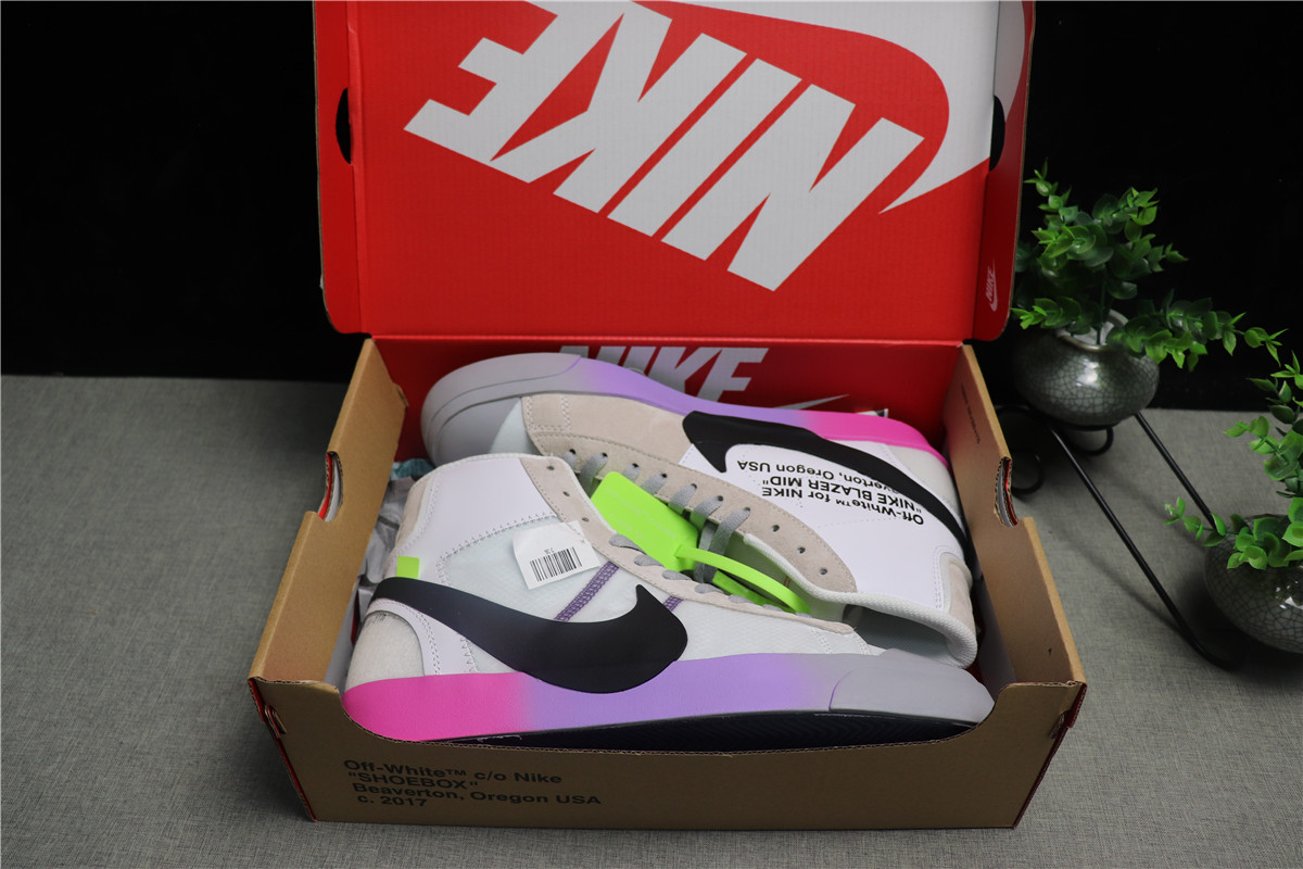 Nike Blazer Mid Off-white Wolf Grey Serena \"Queen\"