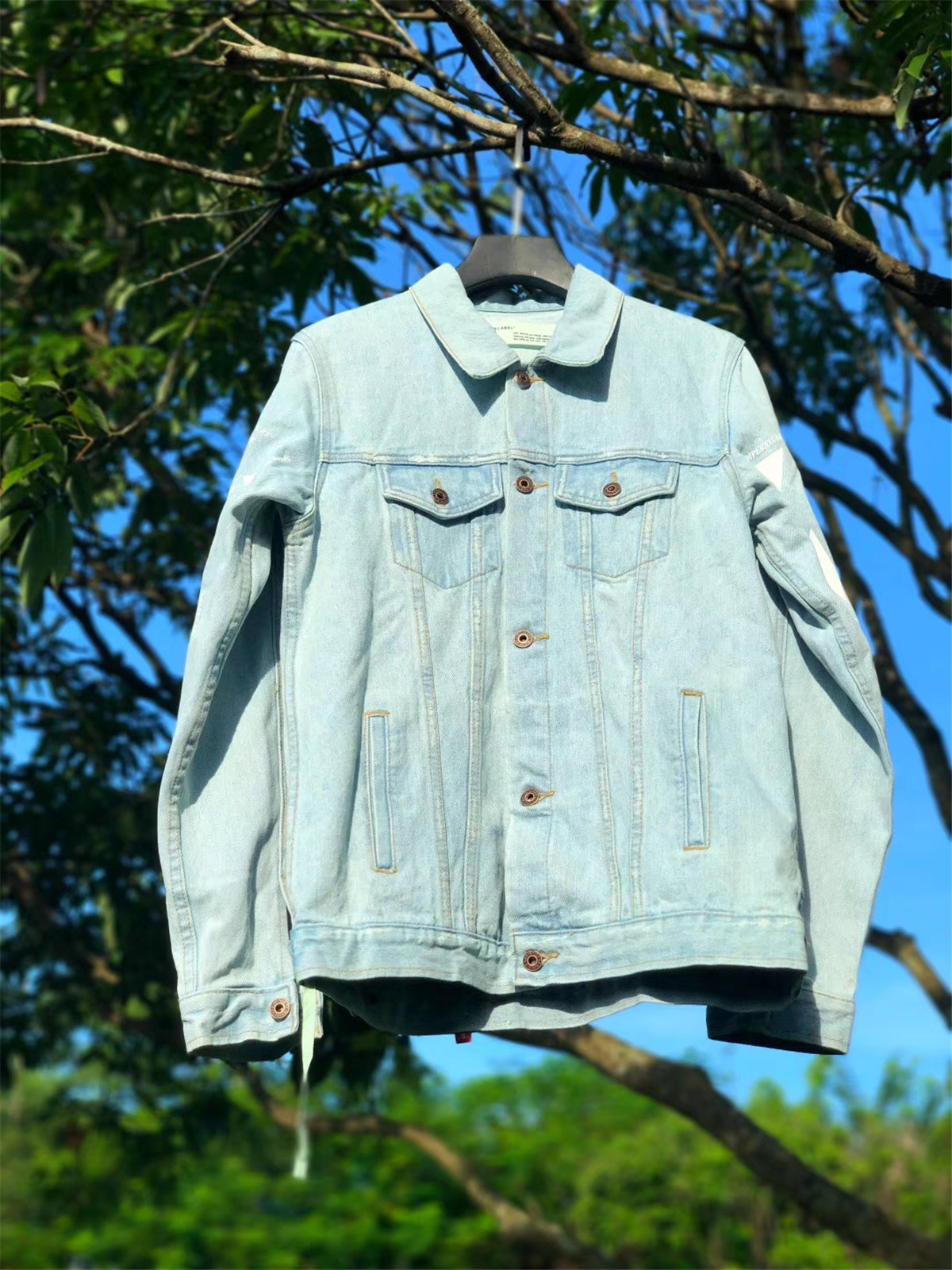 Off White OW Denim Jacket