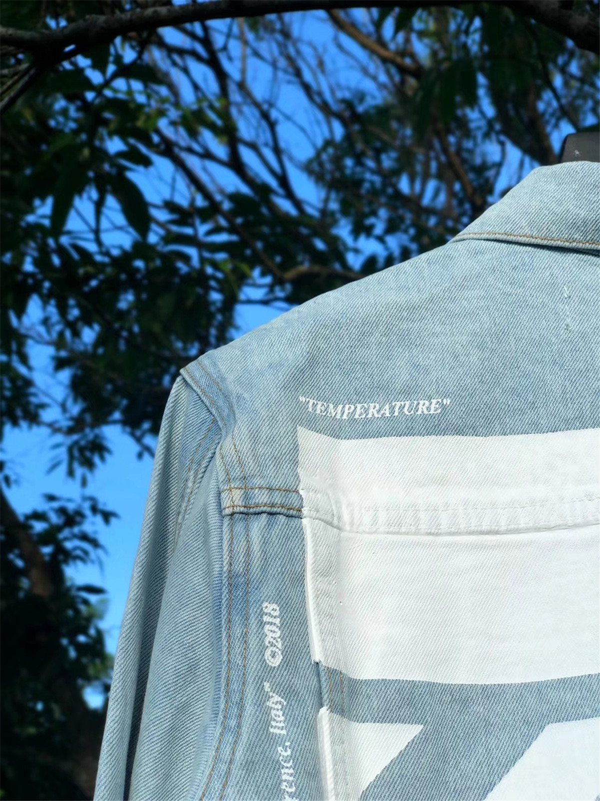 Off White OW Denim Jacket