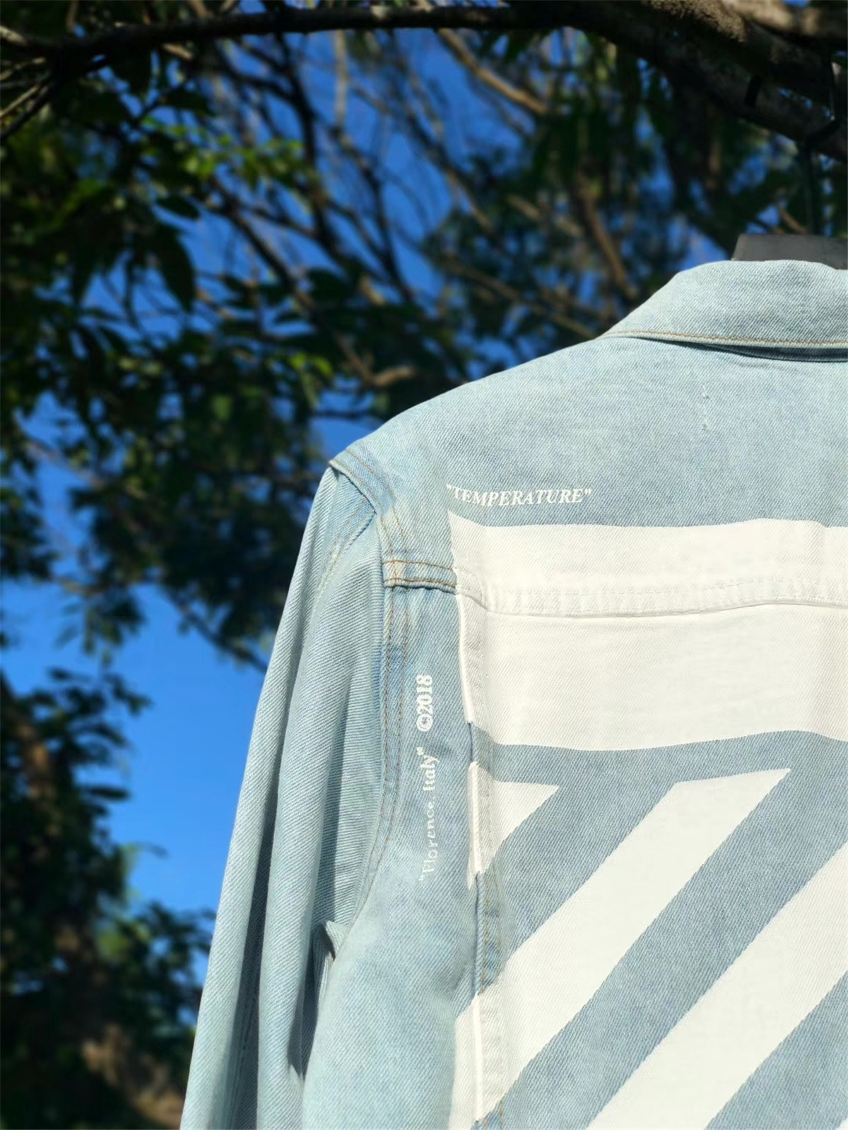 Off White OW Denim Jacket