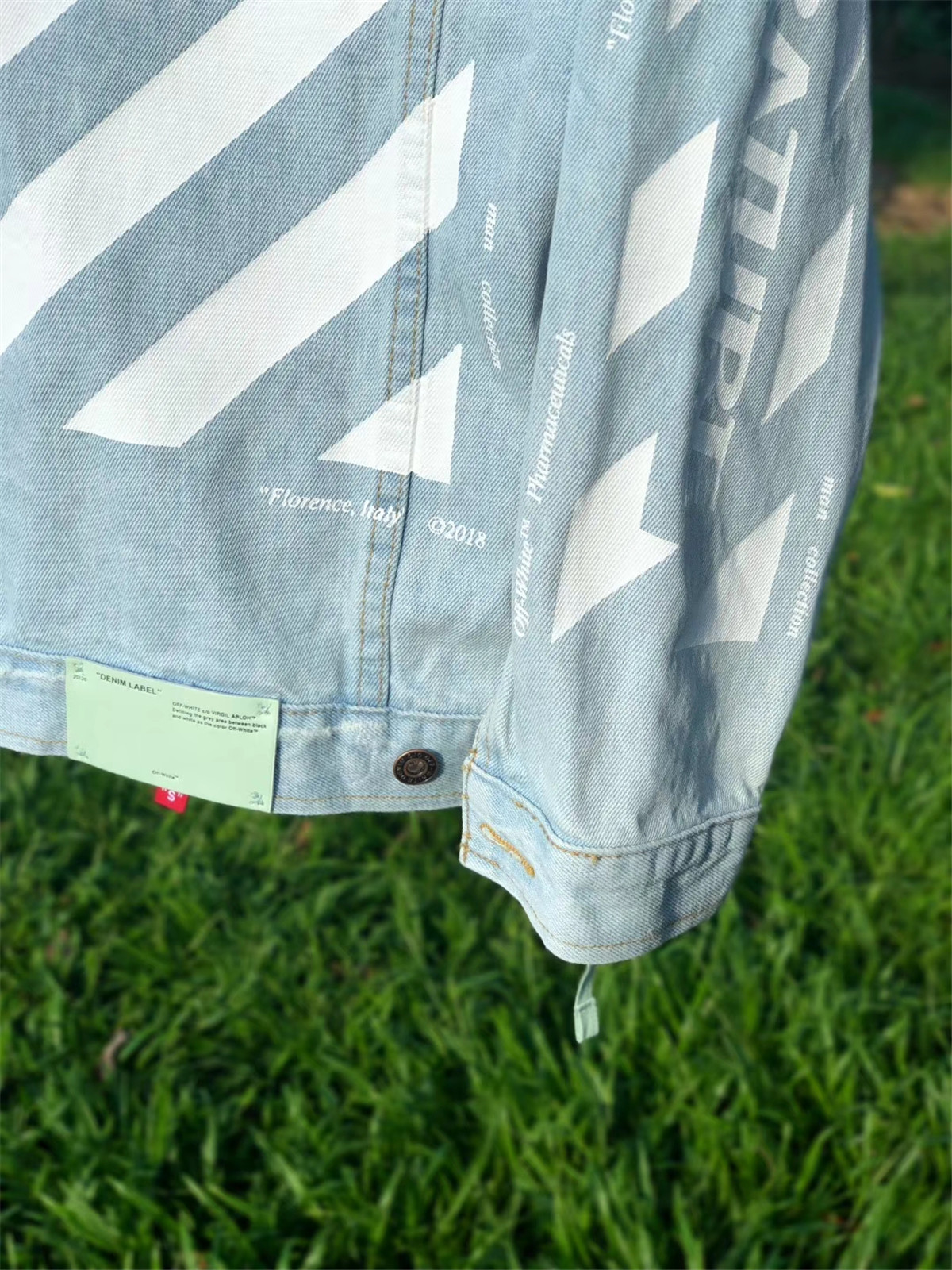 Off White OW Denim Jacket