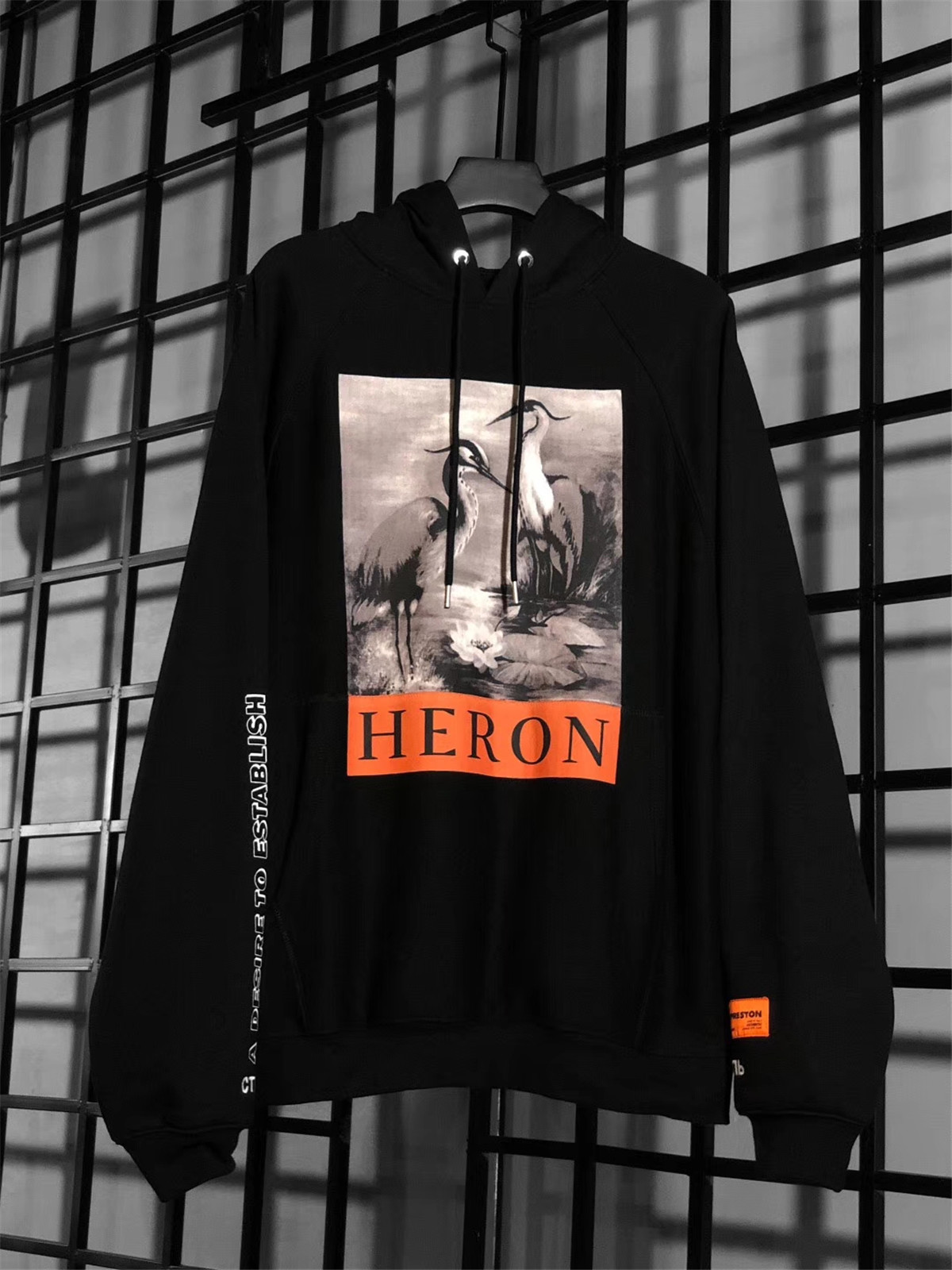 Off White Heron Preston 18fw Hoodies