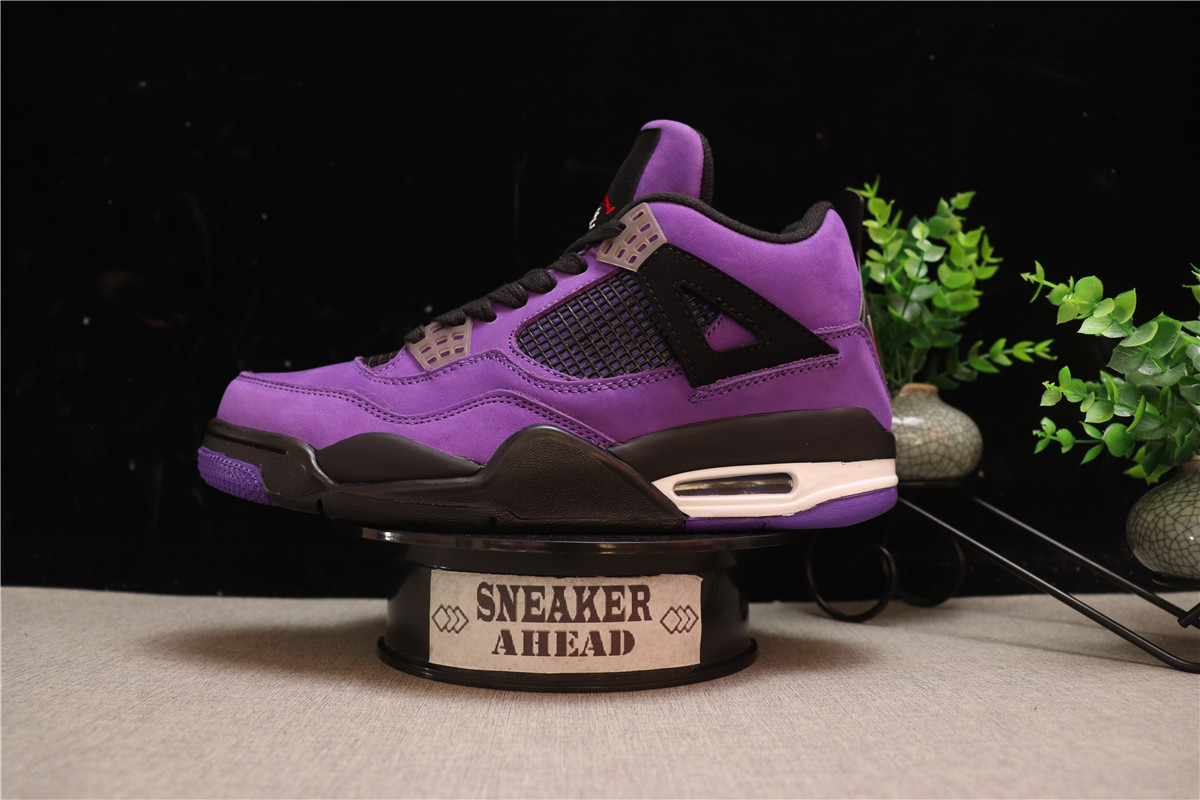 Air Jordan 4 Travis Scott Purple