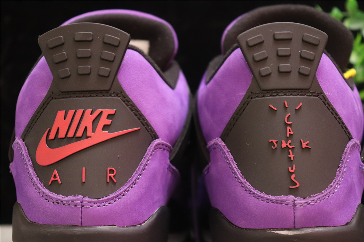 Air Jordan 4 Travis Scott Purple