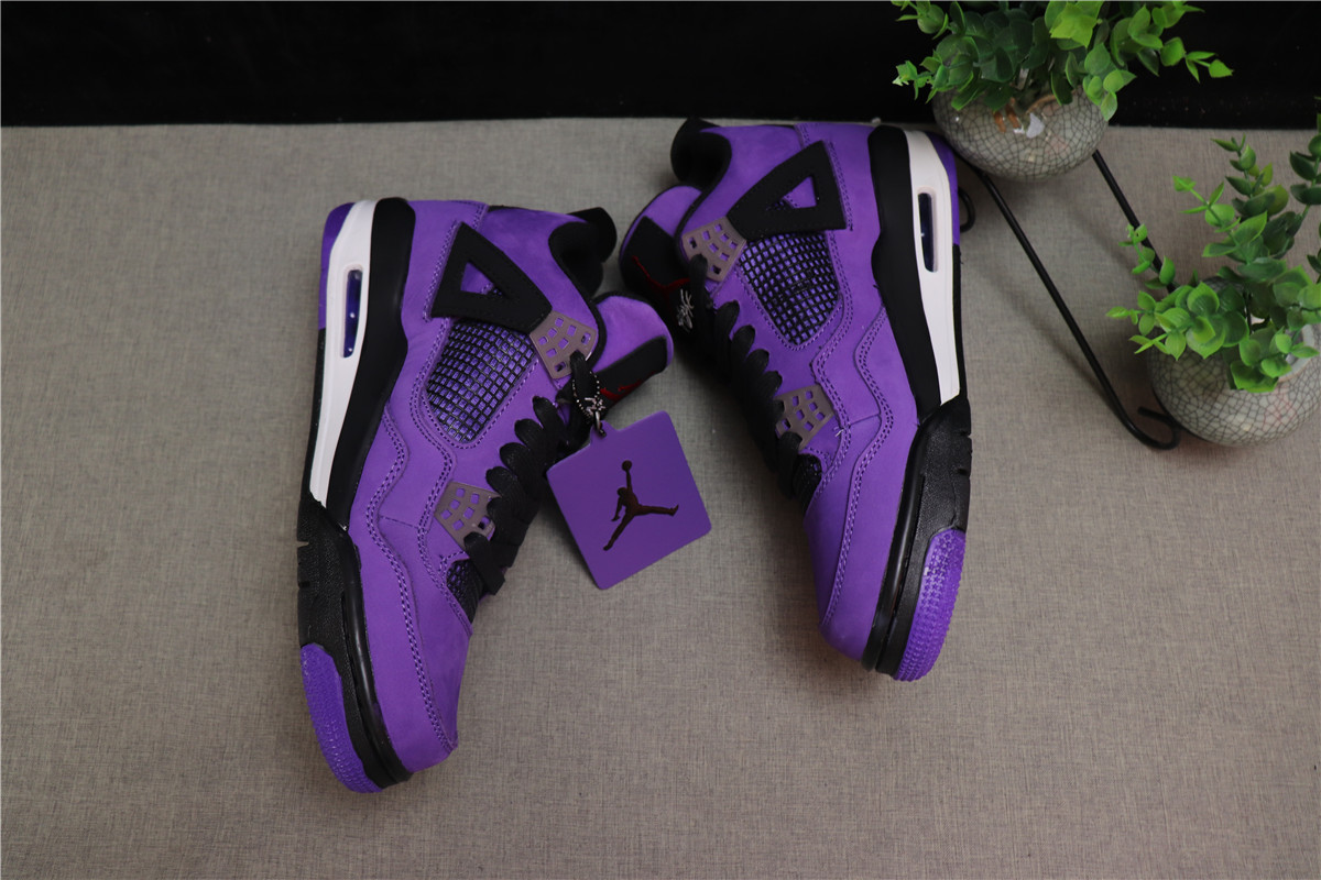 Air Jordan 4 Travis Scott Purple