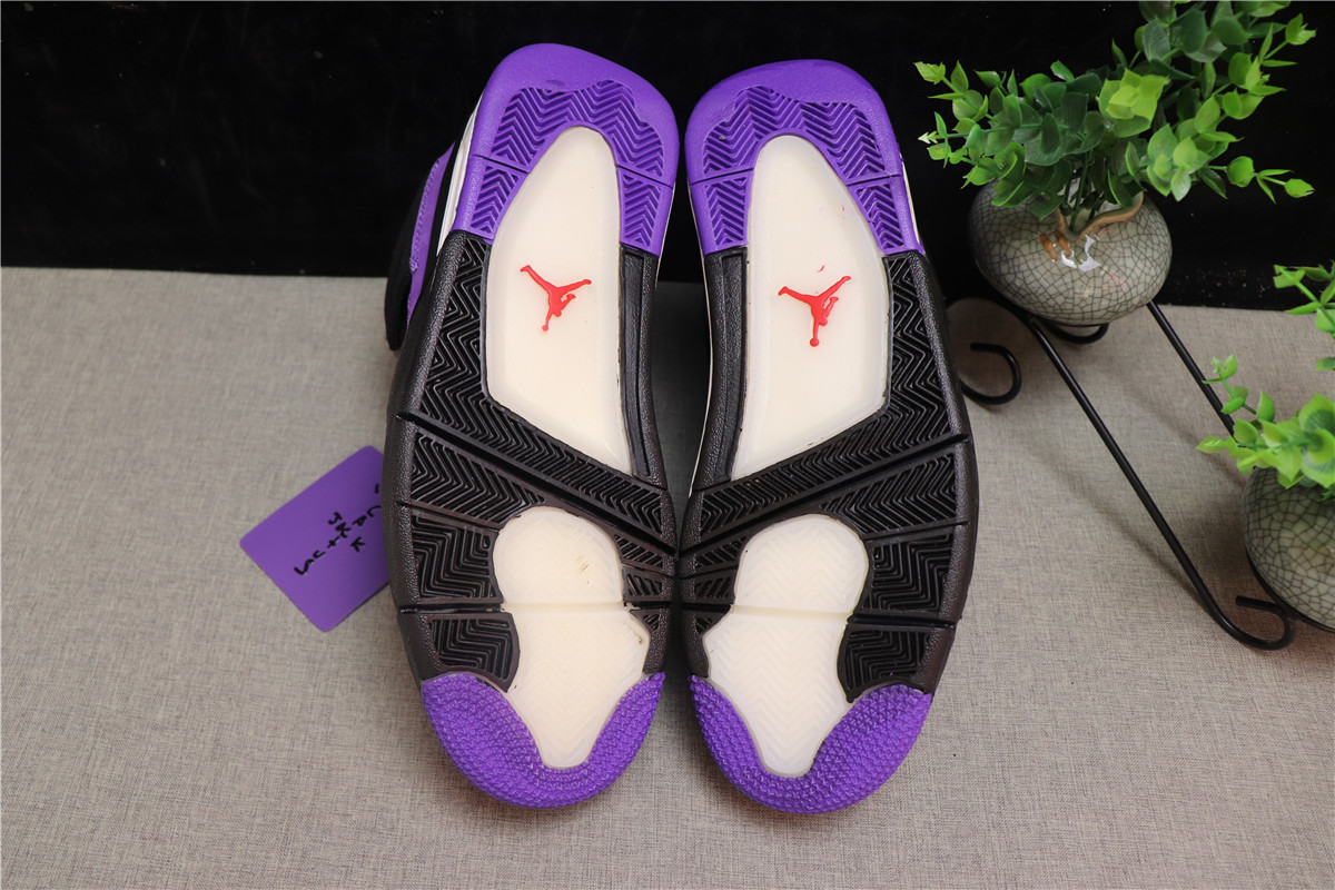 Air Jordan 4 Travis Scott Purple