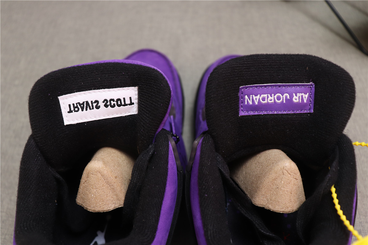 Air Jordan 4 Travis Scott Purple