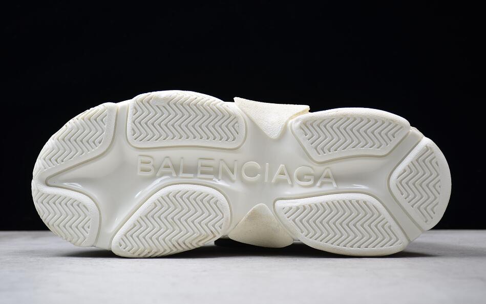 Belenciag Triple S White Ecru
