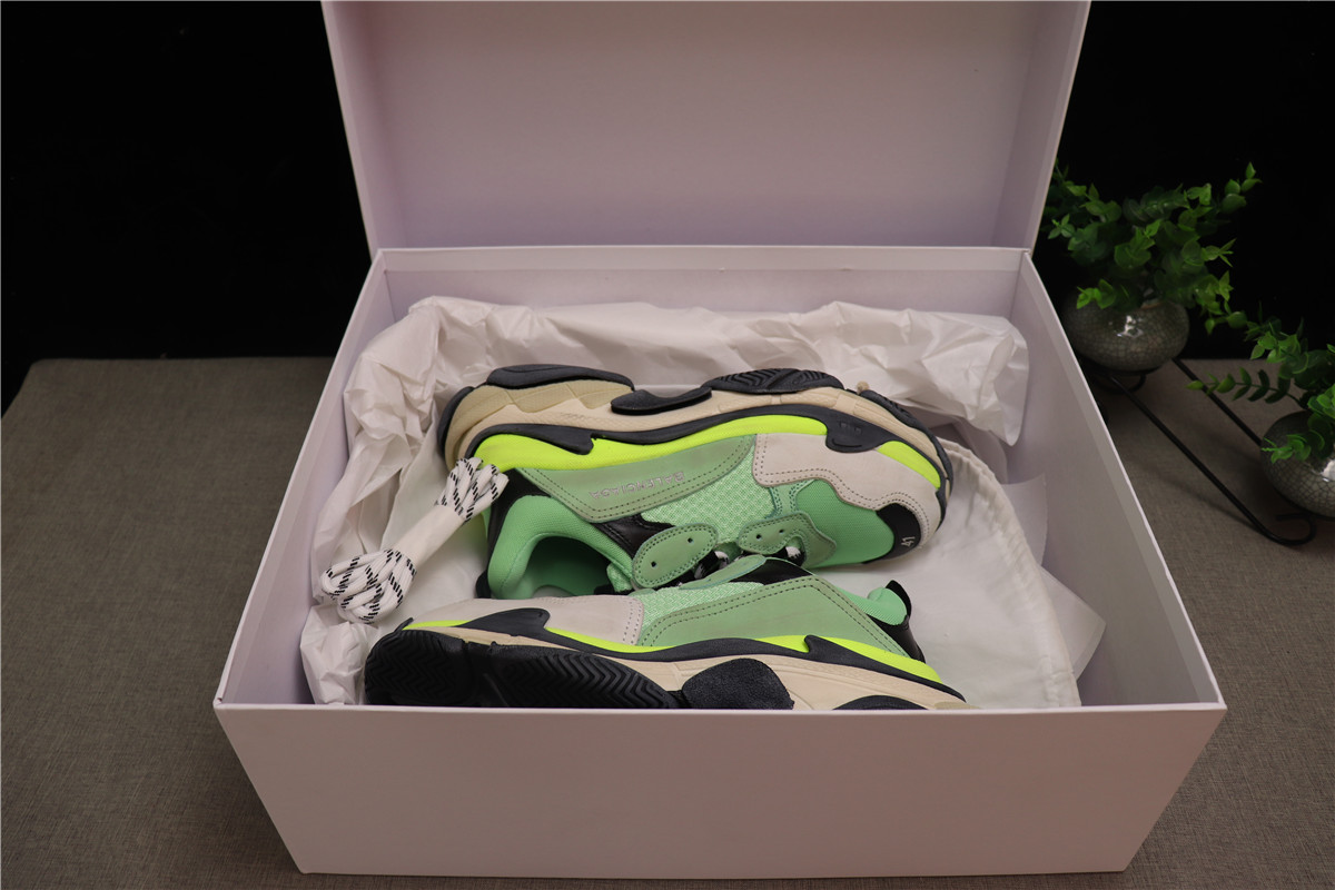 Belenciag Triple S Lime Green