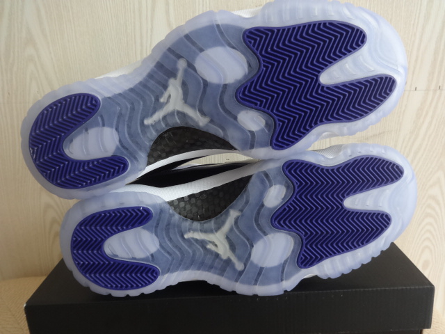 Air Jordan 11 Low Custom Retro Concord Men Shoes