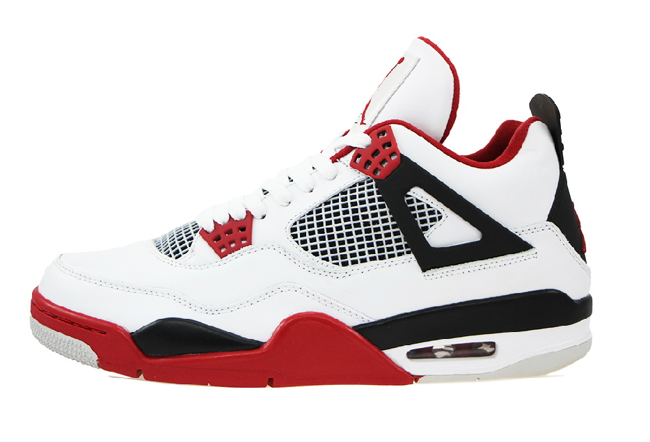 Authentic Air Jordan Iv Retro Fire Red